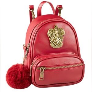 Harry Potter Universal Studios Gryffindor Red Mini Backpack